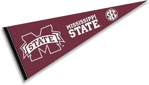Mississippi State Bulldogs SEC Pennant Flag in Saudi Arabia