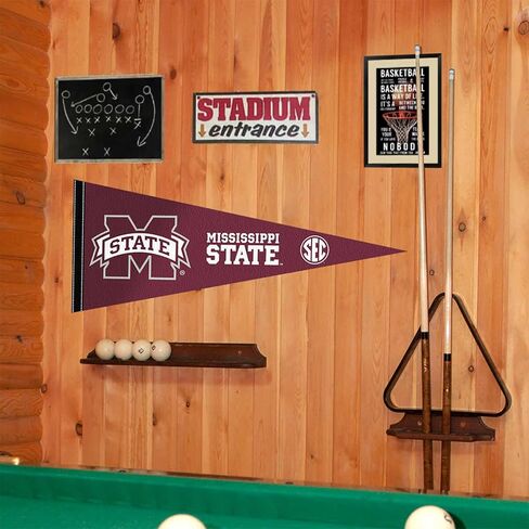 Mississippi State Bulldogs SEC Pennant Flag in Saudi Arabia