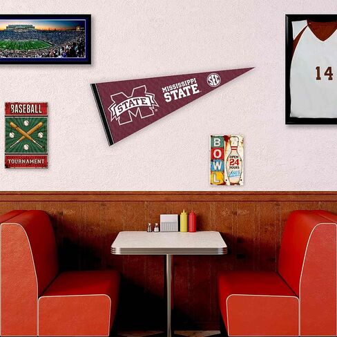 Mississippi State Bulldogs SEC Pennant Flag in Saudi Arabia