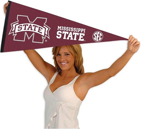 Mississippi State Bulldogs SEC Pennant Flag in Saudi Arabia