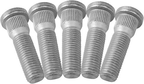 5PCS M14x1.5 Wheel Studs Lug Stud Bolt Compatible with 1998-2023 Toyota Land Cruiser Sequoia Tundra Lexus LC500 LS460 LS500h LX470 Honda Odyssey Ridgeline Pilot MDX RL RLX TL in Kuwait