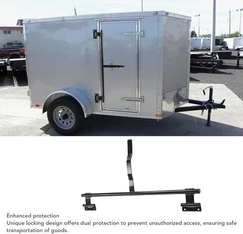 36 Inch Cam Lock Kit, Heavy Duty Metal Trailer Lock, Unique Dual Security Mechanism, Ideal for Side Door Enclosed Trailer RV Hauler Fold Down Door in Saudi Arabia