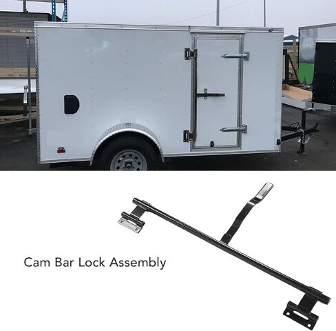Haofy 36 Inch Trailer Cam Bar Lock Heavy Duty Metal Swing Door Hinge Lock Assembly for Trailer RV Hauler and Folding Ramp Door in Saudi Arabia