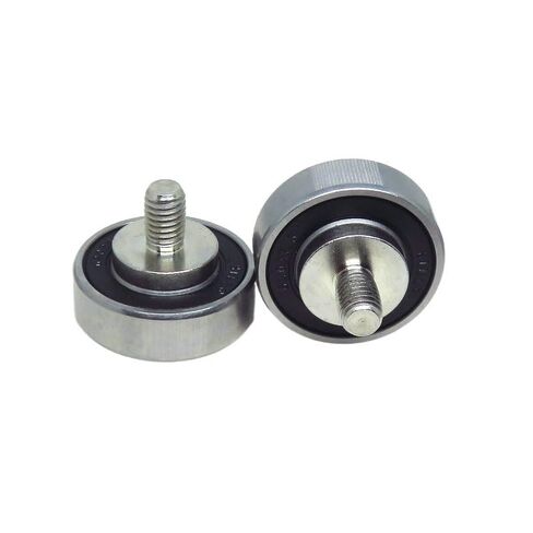 1 Piece Outer Diameter 35mm 6202RS Bearing Bolt Roller with M8 Thread JS620235-11C4L12M8 15x35x11 Door and Window Metal Guide Wheel Pulley in Saudi Arabia