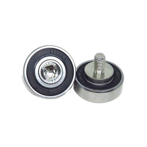 1 Piece Outer Diameter 35mm 6202RS Bearing Bolt Roller with M8 Thread JS620235-11C4L12M8 15x35x11 Door and Window Metal Guide Wheel Pulley in Saudi Arabia
