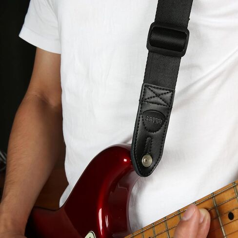 حزام جيتار وباس مبطن بالهواء طويل للغاية للموسيقيين طوال القامة (53 بوصة إلى 61 بوصة) - دعم كتف مبطن عريض جدًا لتوفير أقصى درجات الراحة in Kuwait