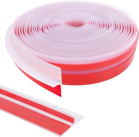 1.38 in x 20 Ft T-Shaped Silicone Weather Stripping Seal, Door Seal Tape for Doors and Windows,Weather Stripping Seal Strip Shower Sweep in Kuwait