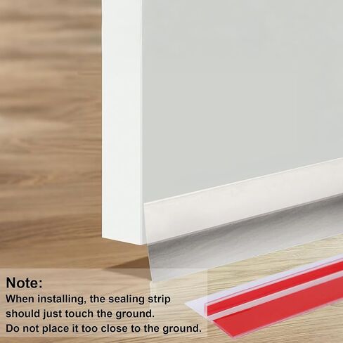 1.38 in x 20 Ft T-Shaped Silicone Weather Stripping Seal, Door Seal Tape for Doors and Windows,Weather Stripping Seal Strip Shower Sweep in Kuwait