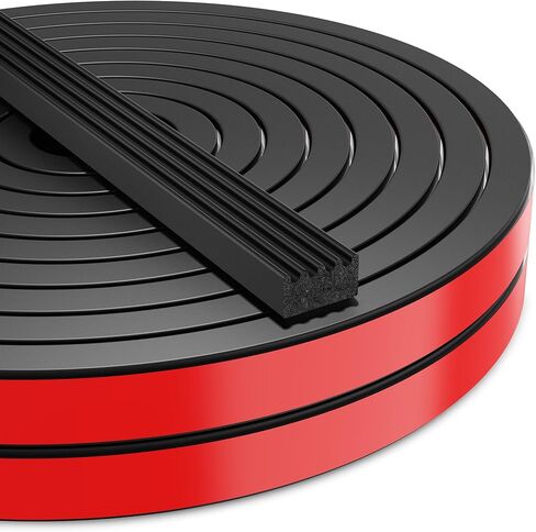 UIOCSSC 26Ft EPDM المطاط الطقس تجريد رغوة RV ختم الباب فتحة البحرية ذاتية اللصق وختم باب RV، شريط السير الوقائي للسيارات للمقطورة المغلقة والقارب وسرير الشاحنة والمنزل، العرض: 0.625 بوصة؛ الارتفاع: 0.375 بوصة in Kuwait