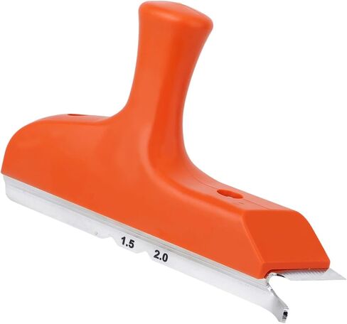Edge Banding Trimmer with Stainless Steel Blade & Comfortable Grip, Woodworking Tool for Deburring Planing Correcting Wood Edges Veneer PVC ABS on Straight and Curved Surfaces in Saudi Arabia