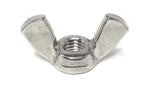 1/4-28 Stainless Steel Wing Nuts 1/4-28 Butterfly Nuts 18-8 Stainless Steel Fine Thread (10 Pieces) in Saudi Arabia