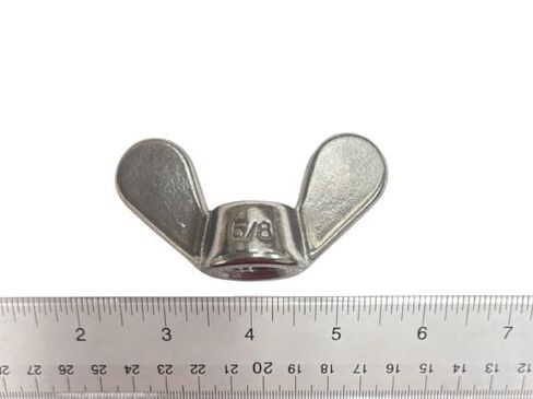 US STAINLESS Stainless Steel 316 DIN315 5/8" Wing Nut in Saudi Arabia