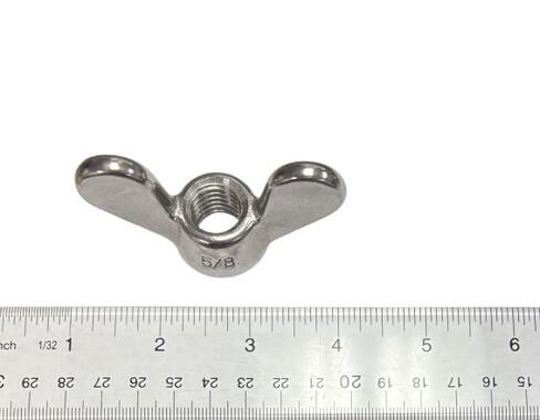 US STAINLESS Stainless Steel 316 DIN315 5/8" Wing Nut in Saudi Arabia