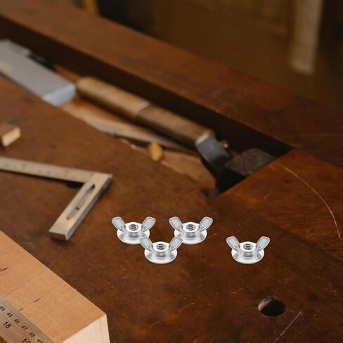 20 Pcs 1/4-20 Stainless Nuts with Washer Base for Hurricane Shutters and Storm Panels Includes Shutter Wingnut Driver for Easy Installation and Maintenance in Kuwait