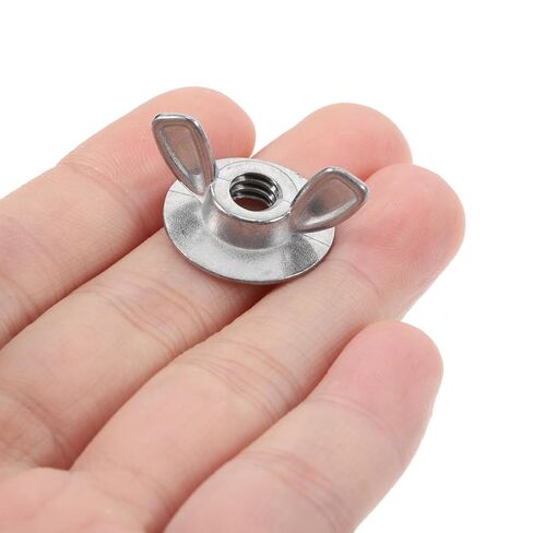 20 Pcs 1/4-20 Stainless Nuts with Washer Base for Hurricane Shutters and Storm Panels Includes Shutter Wingnut Driver for Easy Installation and Maintenance in Kuwait