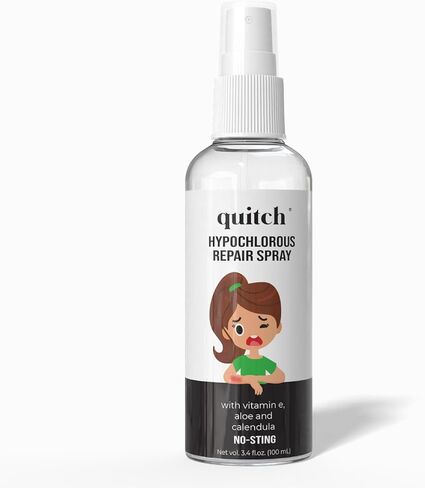 رذاذ إصلاح البشرة هيبوكلوروس من كيتش، رذاذ الإسعافات الأولية لعلاج الأكزيما، علاج الجلد الجاف، مسح التنظيف قبل كريم الأكزيما، غسول الجسم والوجه الحساس، تخفيف الحكة in Kuwait