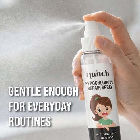 رذاذ إصلاح البشرة هيبوكلوروس من كيتش، رذاذ الإسعافات الأولية لعلاج الأكزيما، علاج الجلد الجاف، مسح التنظيف قبل كريم الأكزيما، غسول الجسم والوجه الحساس، تخفيف الحكة in Kuwait