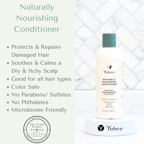 Psoriasis & Dandruff relief | Yobee Probiotic Shampoo & Conditioner | Doctor formulated in Kuwait