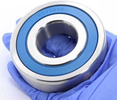 منتجات نقل الطاقة 1 قطعة S6306RS تحمل 30x72x19 مللي متر ABEC-3 440C محامل كروية من الفولاذ المقاوم للصدأ 6306 S 6306RS in Kuwait