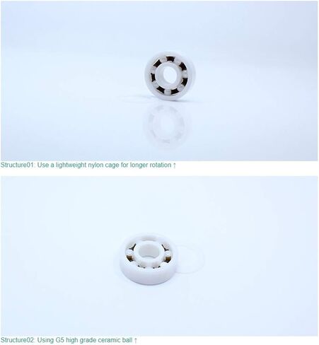 Power Transmission Products 6906RS 6906 6906CE Full Ceramic Bearing 1PC ZrO2 P5 Double Sealed Dust Proof RS 2RS Ball Bearings 30x47x9 mm in Kuwait