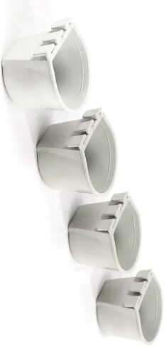 Replacement Part for 4-Pack - Grey Cage Containers Inner Specs 4 1/8" Long 2 3/8" Tall 3 1/4" Wide B1RO-p01770 in Kuwait