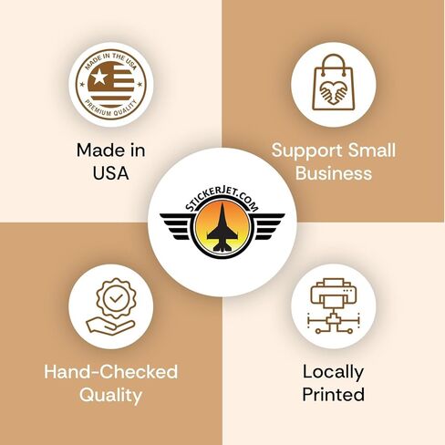 StickerJet Fragile Handle with Care Stickers Roll – (500 Labels, 2"x3") Bright Shipping and Packaging Labels with Strong Adhesive – Made in USA in Kuwait