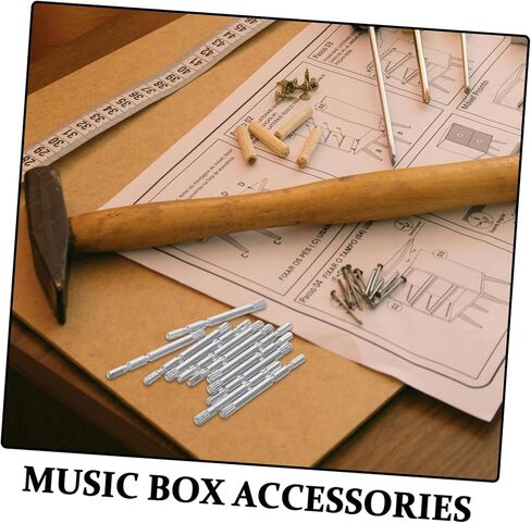10Pcs Transmission Insert Shafts P for Music Box Movement Parts Precision Engineered Components for Sound Quality and Extensive Compatibility with Musical in Saudi Arabia