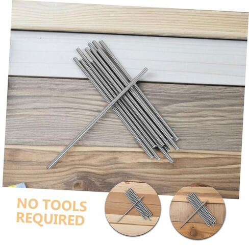 30pcs DIY Car Transmission Shafts Steel Rod Pins for Model Blocking Accessories Crafts Enhance Creativity Simplify Assembly for Hobbyists in Saudi Arabia