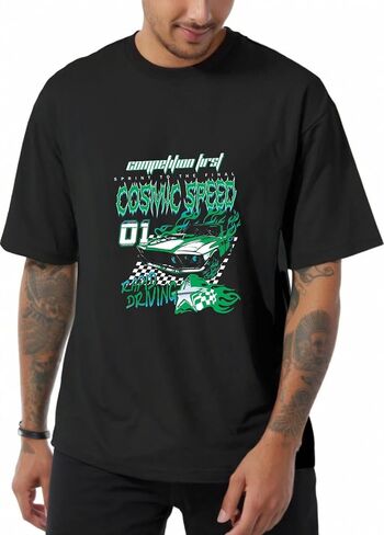 القمصان ذات الرسوم الرسومية الضخمة الرجال خمر y2k قمصان طباعة الشوارع للجنسين هاراجوكو تي شيرت in Kuwait