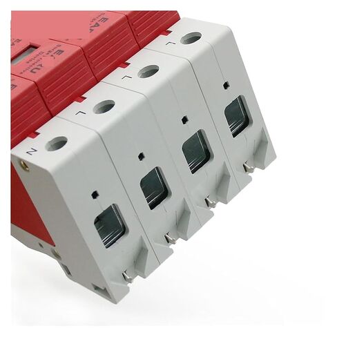 جهاز صواعق التيار المتناوب SPD 3P + N 4P 30KA ~ 60KA AC385V جهاز حماية من الصواعق المنزلية جهاز صواعق منخفض الجهد in Kuwait