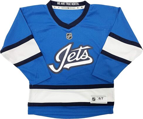 قميص مقلد من Outerstuff Mark Scheifele Winnipeg Jets باللون الأزرق الفاتح للرضع والأطفال الصغار in Saudi Arabia