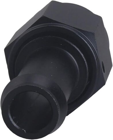2 Pack AN6 to 1/4" Barb Adapter Straight Swivel Fitting, Black Anodized, for Fuel, Oil & Coolant Lines in Saudi Arabia