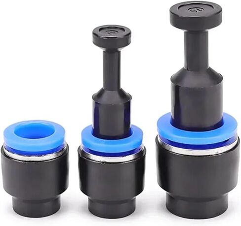 20Pcs Hose Sealing Connector PP PPF 4 6 8 10 12 16MM Pneumatic Quick Plastic Pipe(PP-10) in Saudi Arabia