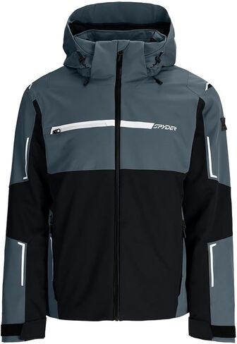 Spyder Titan Insulated Ski Jacket (Men's), Black2, X-Large in Saudi Arabia