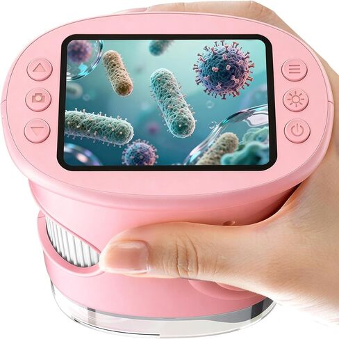 1000X Handheld Digital Microscope for Kids: Pocket Microscope with 2.0" IPS Screen - STEM Toys Birthday Gifts for Girls Boys - Portable Edu Science Kits Toddler Age 3-6 6-12 in Kuwait