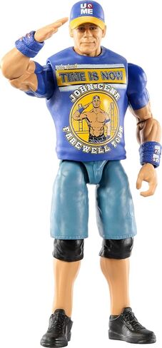 Mattel WWE John Cena Action Figure, Main Event Series #159, 6-inch Collectible Superstar with 14 Articulation Points & Life-Like Look in Saudi Arabia