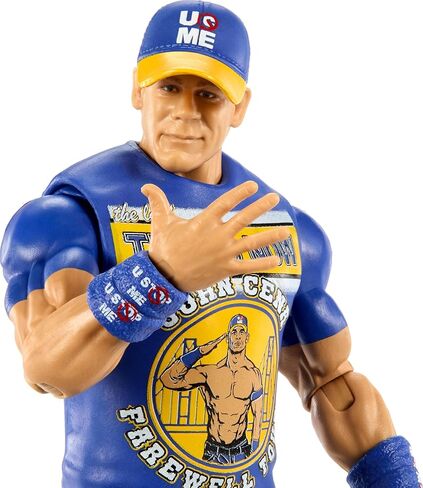 Mattel WWE John Cena Action Figure, Main Event Series #159, 6-inch Collectible Superstar with 14 Articulation Points & Life-Like Look in Saudi Arabia