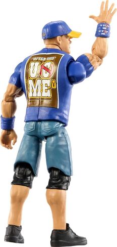 Mattel WWE John Cena Action Figure, Main Event Series #159, 6-inch Collectible Superstar with 14 Articulation Points & Life-Like Look in Saudi Arabia