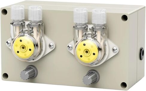 NP02-B10 مضخة تمعجية متعددة الرؤوس 15 مل ~ 90 مل / دقيقة 12 فولت محرك تيار مباشر مضخة الجرعات القابلة للتعديل برأس مزدوج in Kuwait