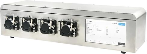 مضخة تمعجية NP04-KCS AC100V-220V مضخة جرعات أوتوماتيكية ذكية تعمل بالواي فاي مع شاشة لمس 7 بوصة (المملكة المتحدة، NP04-KK1800-B163) in Saudi Arabia