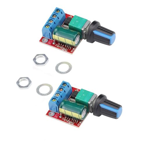 2 قطعة PWM وحدة تحكم في سرعة محرك التيار المستمر 5A 90 واط قابل للتعديل تيار مستمر 4.5 فولت-35 فولت سائق منظم سرعة المحرك مفتاح التحكم في السرعة in Kuwait