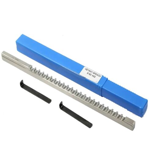 1 قطعة HSS Keyway Broach 8 مللي متر C دفع نوع متري الحجم عالية السرعة الصلب Keyway قطع أدوات التطرق لجهاز التوجيه باستخدام الحاسب الآلي in Kuwait