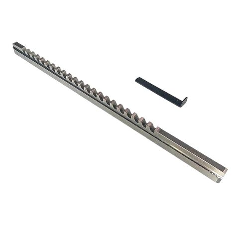 1 قطعة Keyway Broach 5/16 "بوصة C دفع نوع عالية السرعة الصلب HSS أداة القطع لآلة التطرق باستخدام الحاسب الآلي لأشغال المعادن in Kuwait