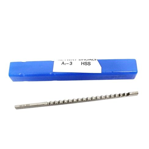 1 قطعة HSS 6 مللي متر C1 دفع من نوع Keyway Broach متري الحجم Keyway أداة القطع لجهاز التوجيه باستخدام الحاسب الآلي لتشغيل المعادن in Kuwait
