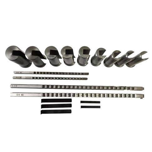 4/5/6/8 مللي متر الدبابيس 12-28 قطع الطرح العلامة التجارية 18 قطعة HSS متري Keyway Broach مجموعة in Kuwait