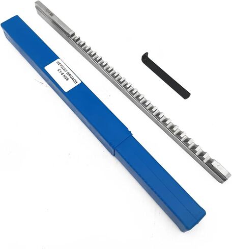 1PC Push-Type Keyway Broach 6mm C1 Metric Size Broaches Broaching Tools for CNC Router Tool Metalworking in Saudi Arabia