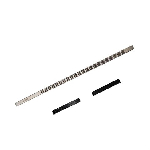 1 قطعة 8 مللي متر C1 HSS Keyway Broach دفع نوع متري الحجم الدبابيس عالية السرعة قطع الصلب أدوات التطرق لجهاز التوجيه باستخدام الحاسب الآلي in Kuwait