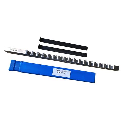 1 قطعة 12 مللي متر D دفع من نوع Keyway Broach متري الحجم HSS عالية السرعة الصلب الرقائق ل CNC راوتر تشغيل المعادن أداة قطع المعادن in Kuwait