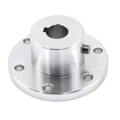 1PC Flange Coupling Optional with Keyway High Strength Aluminum Alloy Omnidirectional Wheel Flange(8mm) in Saudi Arabia