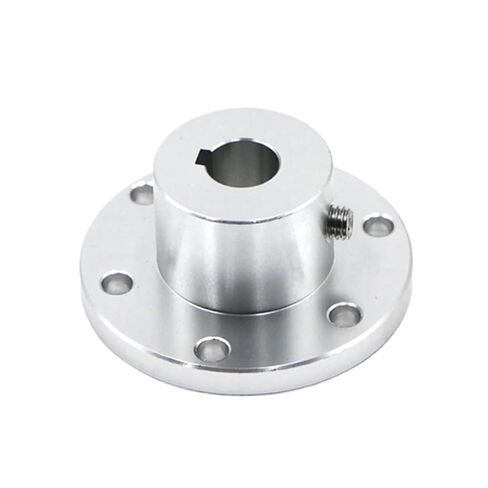 1PC Coupler Flange Joint Coupling Keyway Omnidirectional Wheel High-Strength Aluminum Alloy(10mm-Keyway) in Saudi Arabia